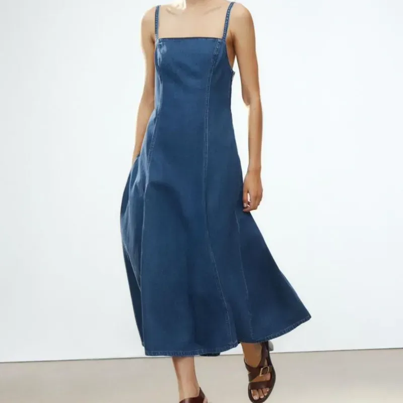 Vestido ZARA Mezclilla