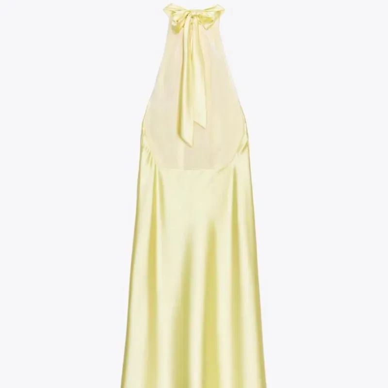 Vestido ZARA Satinado