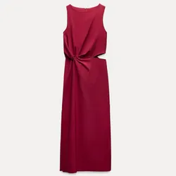 Vestido Rojo Zara