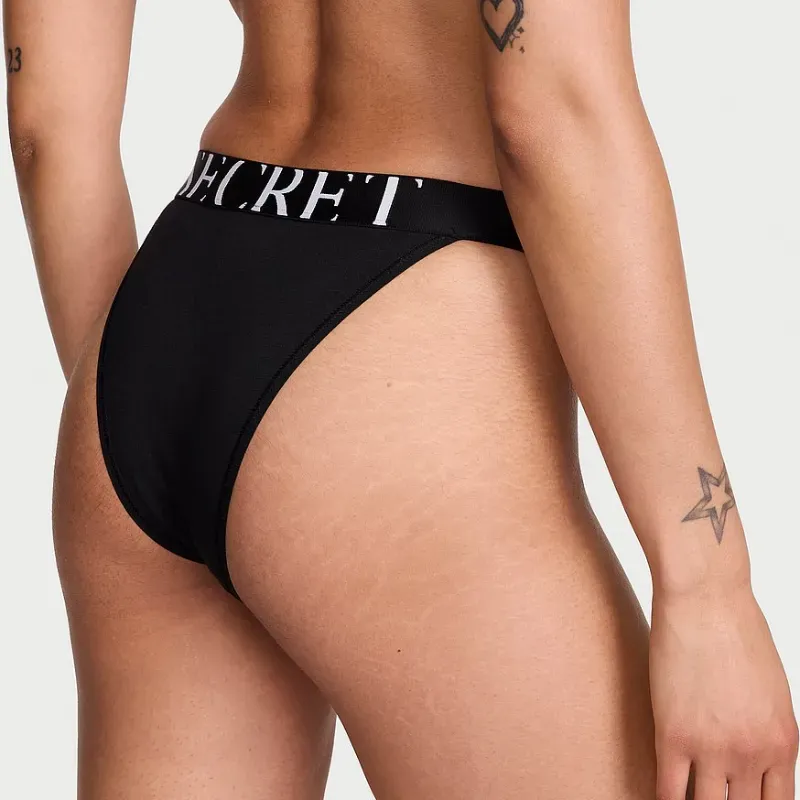 Victoria's Secret Blumer cintura con letras