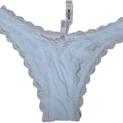Victoria's Secret braga blanca con encaje
