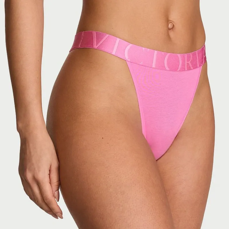Victoria's Secret braga con letrero en cintura