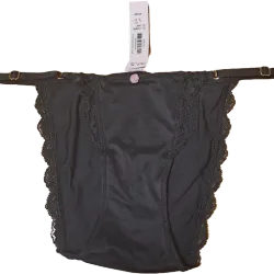 Victoria's Secret braga negra con flor