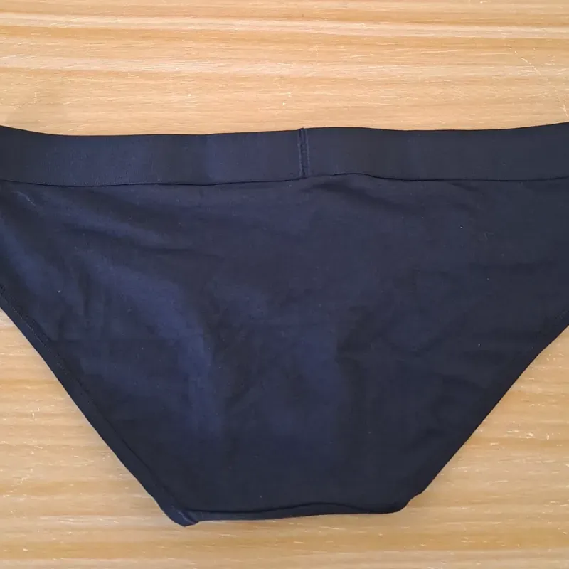 Victoria's Secret braga negra de algodón. 