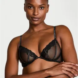 Victoria's Secret Brasier lencero con transparencia