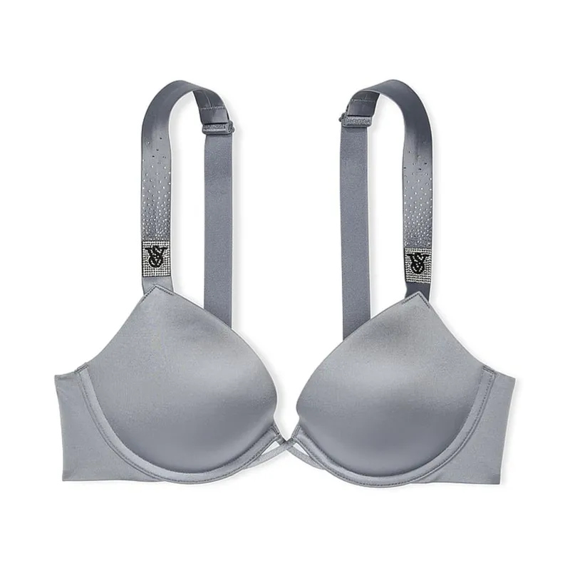 Scattered Shine Push-Up Strap Bra