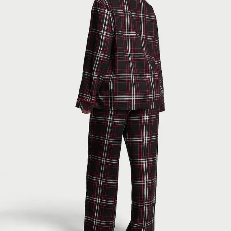 Victoria's Secret Pijama de algodón mangas largas.