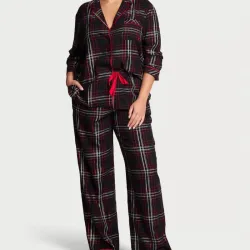 Victoria's Secret Pijama de algodón mangas largas.