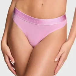 Victoria's Secret Shine Patch Tanga Algodón Panty