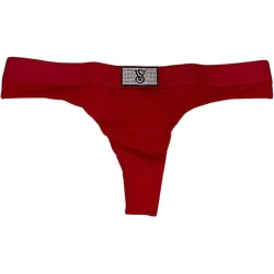 Victoria's Secret Shine Patch Tanga Algodón Panty