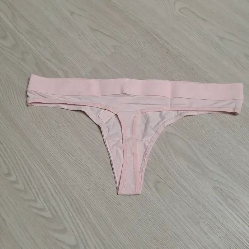 Victoria's Secret Shine Patch Tanga Algodón