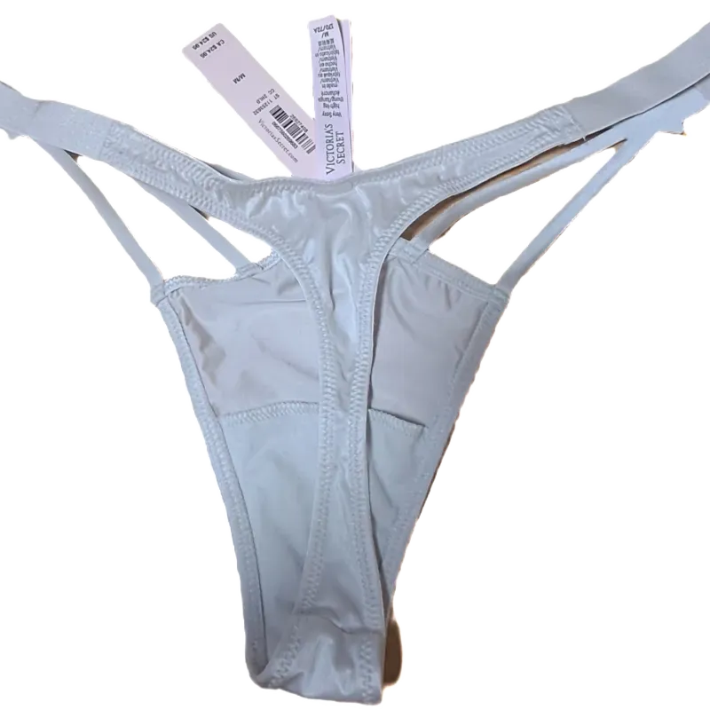 Victoria's Secret tanga blanco con decoración de estrellas