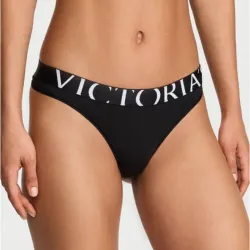 Victoria's Secret tanga cintura con letras