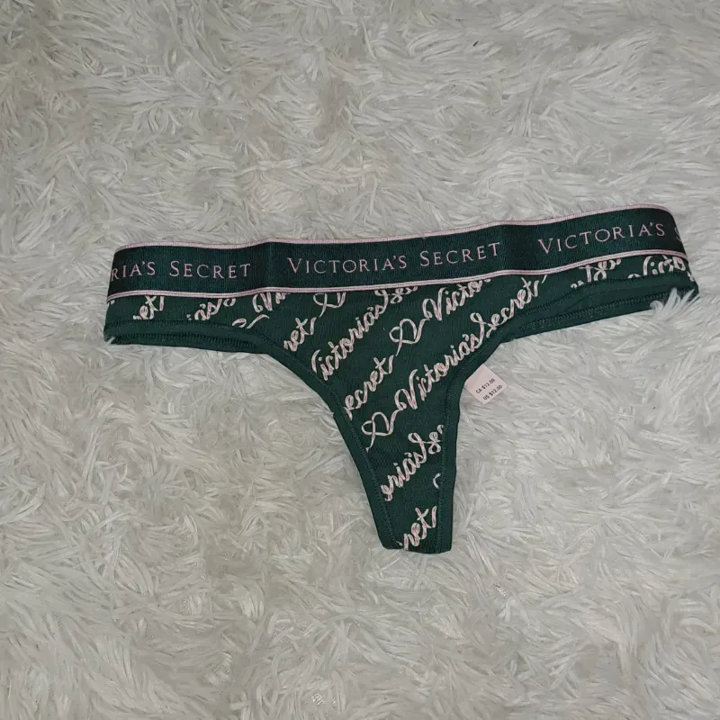 Victoria's Secret tanga de algodón con fajín