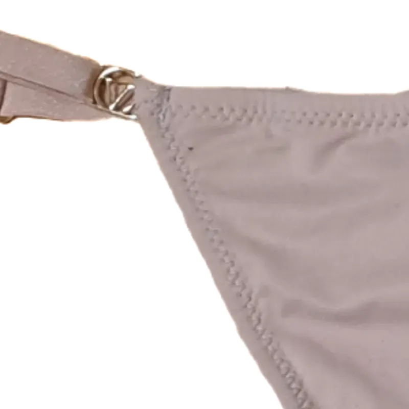 Victoria's Secret tanga beige con herraje
