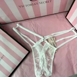 Victoria's Secret tangas abiertas de encaje