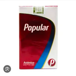 Cigarros Popular Rojo