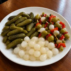 Pepinillo, Cebollita y Banderilla