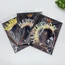 Cintillos HAPPY BIRTHDAY 