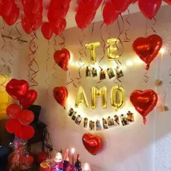 Decoración "TE AMO"