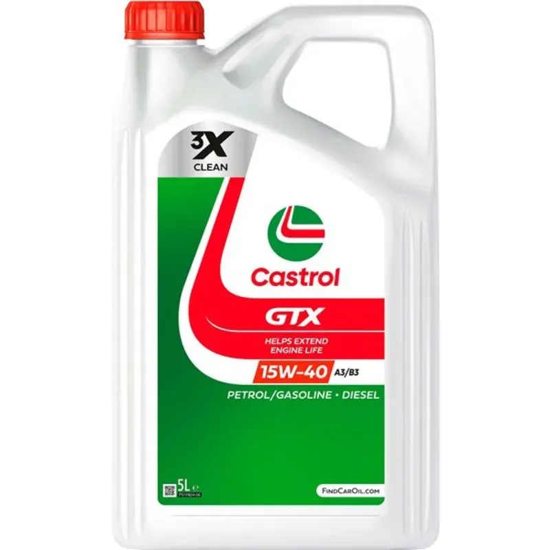 Aceite Castrol GTX 15w-40 5L 