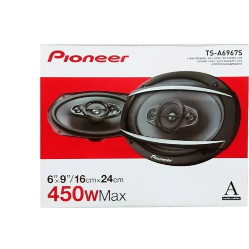 Bocinas Pioneer 6x9" 450w 4way TS-A6967S