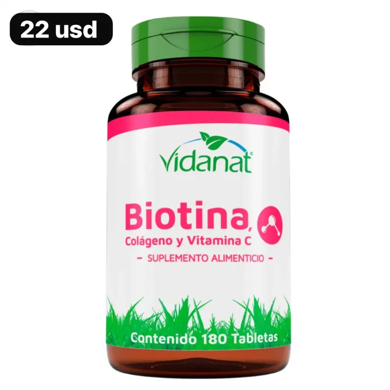 Biotina+Colágeno+Vitamina C
