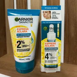 Kit “Garnier” para piel acnéica, grasa o mixta