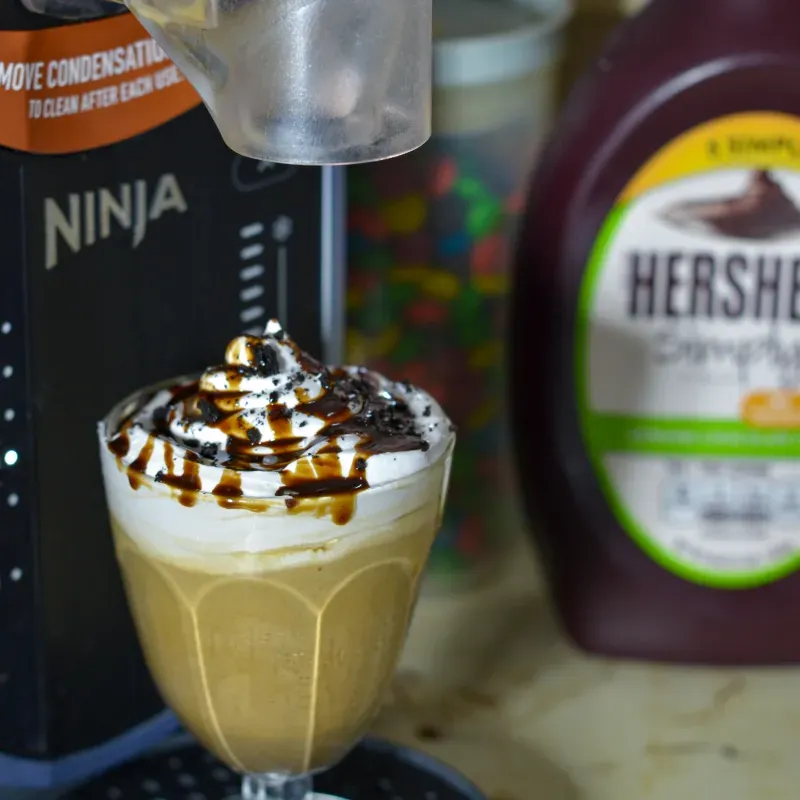 The Ninja's Chocolate Frappu