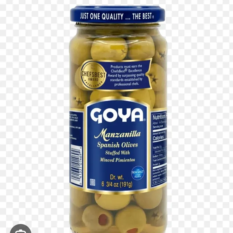 Aceitunas grandes pomo 