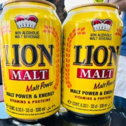 Caja de Malta lion