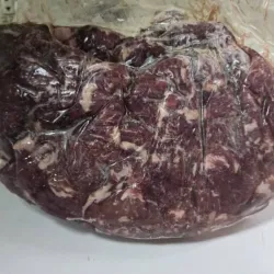 Carne troceada de res paquete de 2 lb