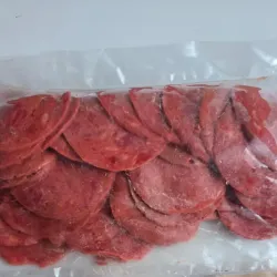Chorizo de cerdo lasqueado