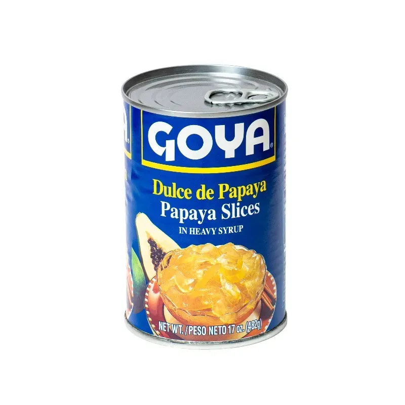 Dulce de fruta bomba goya