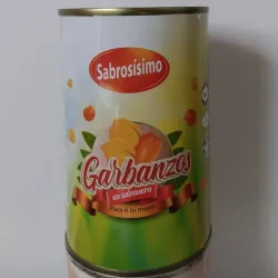 Garbanzos en lata