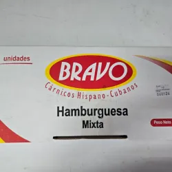 Hamburguesas mixtas bravo
