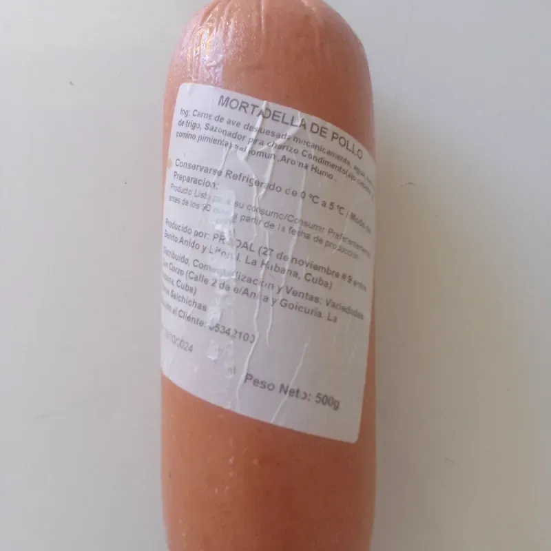 Mortadela de pollo