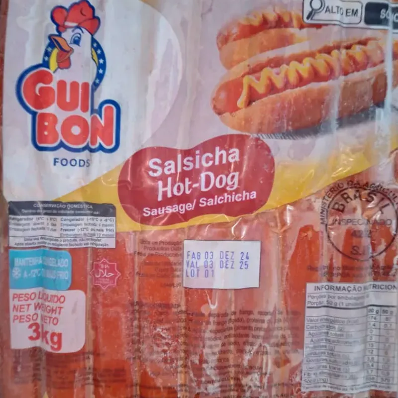 Salchichas de 3 kg