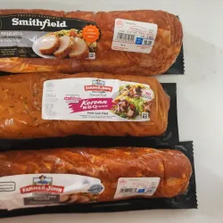 Solomillo adobado con salsa BBQ