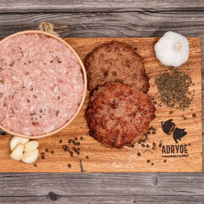 *Kg/ Masa para Hamburguesas 
