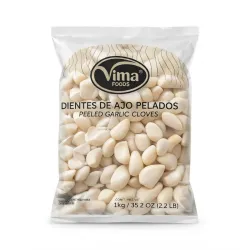 Bolsa de dientes de ajo pelados Vima