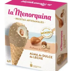 Caja de Conos sabor Caramelo/ Dulce Leche 