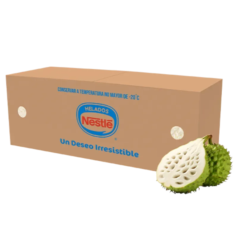 Caja de helado Nestlé de Guanábana, 4.5 L