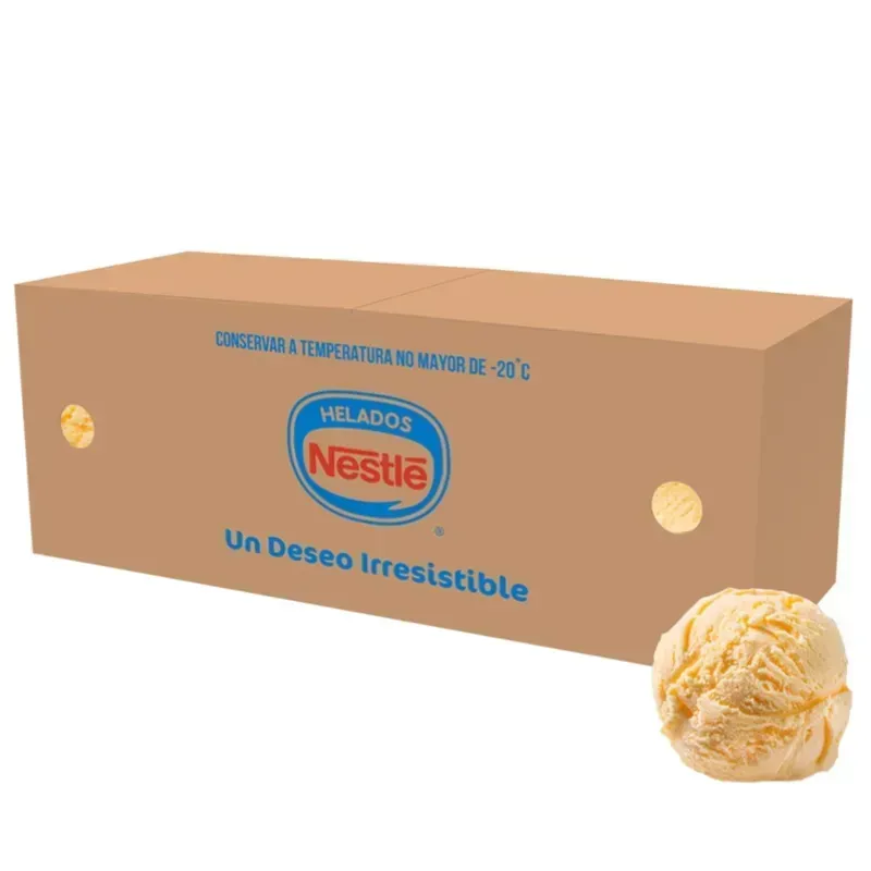 Caja de Helado Nestlé de Mantecado, 4.5 L