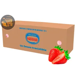 Cajas de helado Nestlé de 4.5L