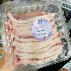 Charola de Chuletas de Cerdo Naturales 2 Lbs 