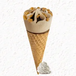 Cono de Helado Sabor Vainilla 