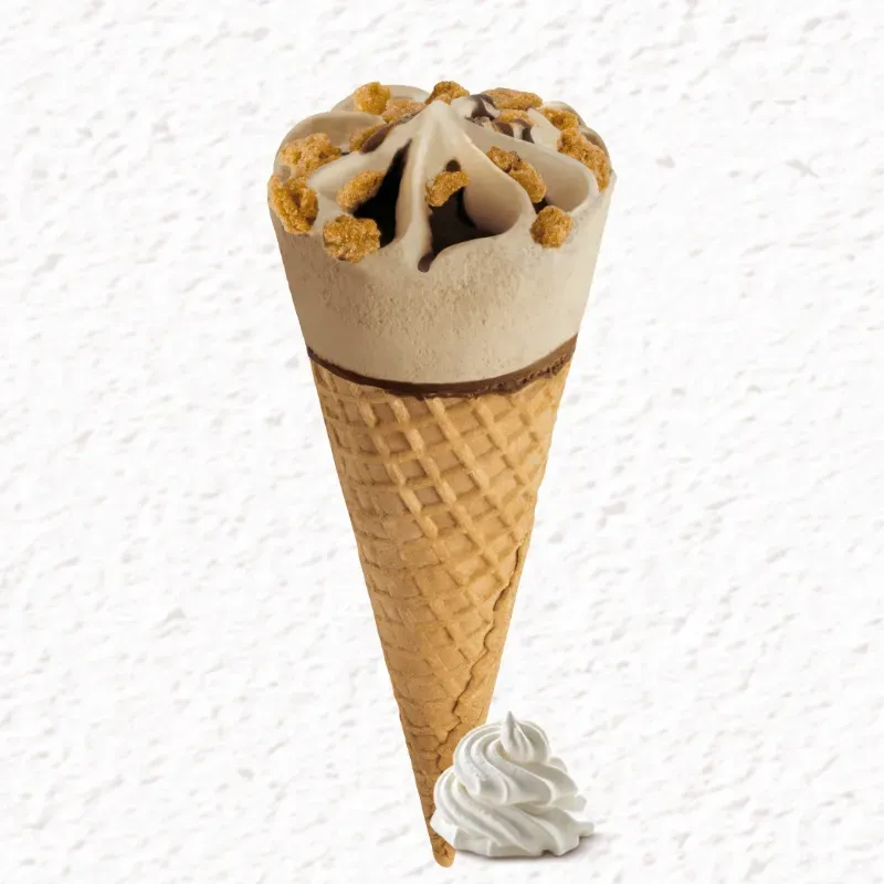 Cono de Helado Sabor Vainilla 