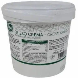 Cubeta de queso crema Vima 2kg