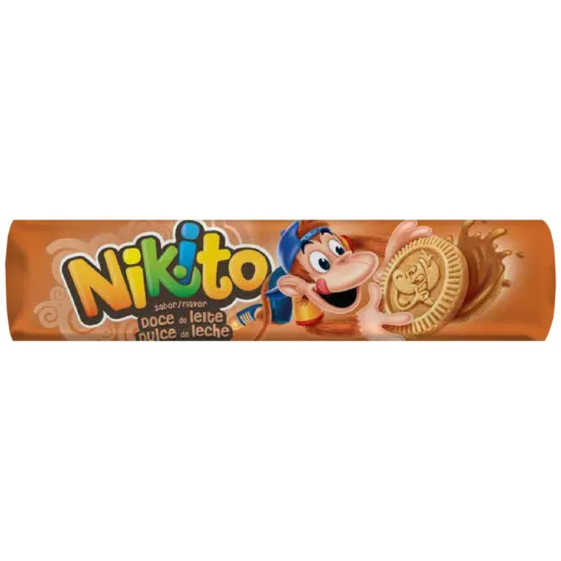 Galleticas Nikito / Relleno Sabor Dulce Leche 